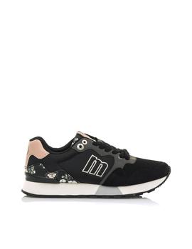 Zapatillas Mustang Joggo Classic Mujer Negro