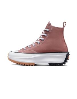 Zapatillas Converse Run Star Hike Hi Platform Mujer Granate