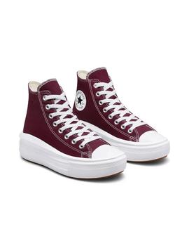 Zapatillas Converse All Star Move High Top Mujer Granate