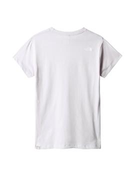 Camiseta The North Face Simple Dome mujer lila