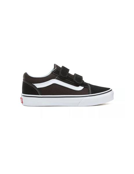 Zapatilla Vans Old Skool Velcro Mujer Negro –