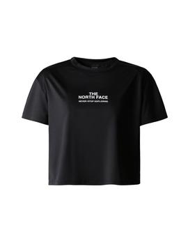 Camiseta The North Face Ma S/S Mujer Negro