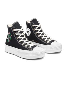 Zapatillas Converse All Star Lift Embroidered Crystals Mujer