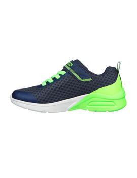 Zapatillas Skechers Microspec Max Junior Azul