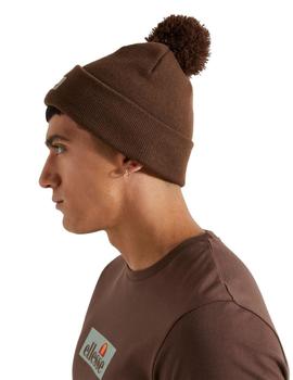 Gorro Ellesse Pom Pom Unisex Marrón