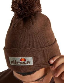 Gorro Ellesse Pom Pom Unisex Marrón