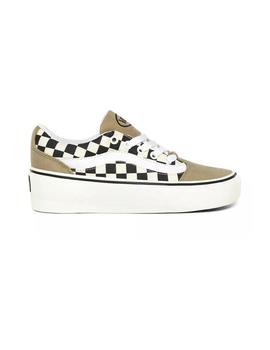 Zapatillas Vans Shape Ni Mujer Beige