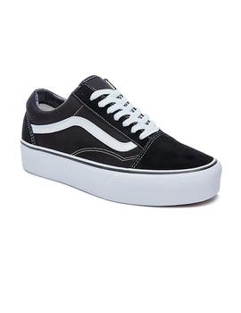 Zapatillas Vans Old Skool Platform Unisex Negro