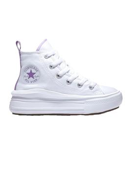 Zapatillas Converse All Star Move Platform Junior Blanco