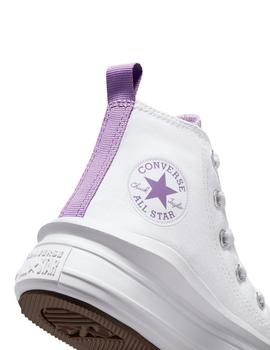 Zapatillas Converse All Star Move Platform Junior Blanco