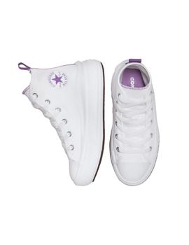 Zapatillas Converse All Star Move Platform Junior Blanco