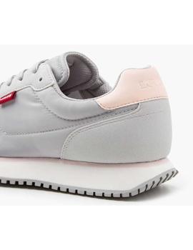 Zapatillas Levis Stag Runner Mujer Gris