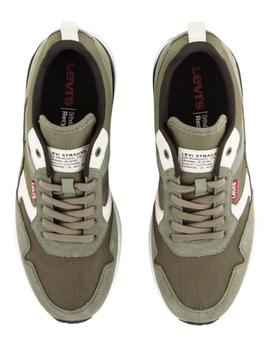 Zapatillas Levis Sneakers Hombre Verde