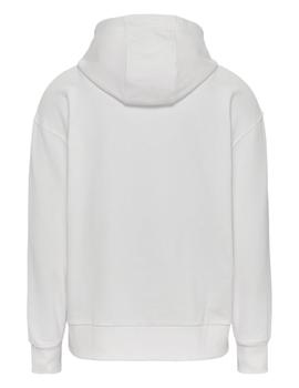 Sudadera Con Capucha Tommy Reg Athletic Hombre Blanco