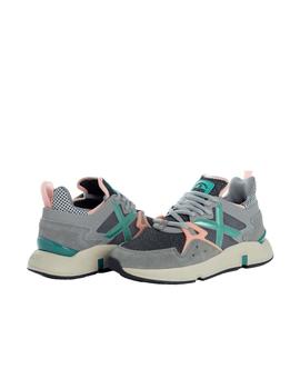 Zapatillas Munich Clik 34 Mujer Gris