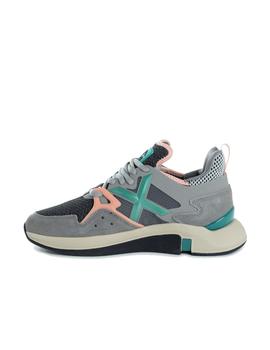 Zapatillas Munich Clik 34 Mujer Gris