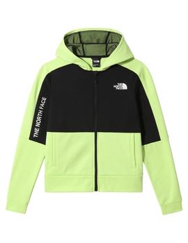 ChaquetaThe North Face Ma Fz Fleece Mujer Verde