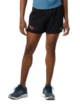 Pantalón New Balance Accelerate 5 inch Hombre Negro