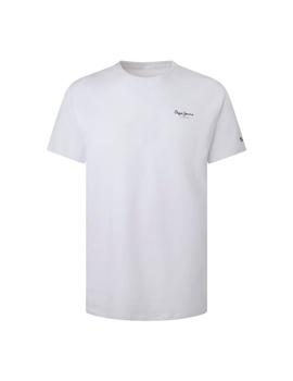 Camiseta Pepe Jeans Original Basic Hombre Blanco