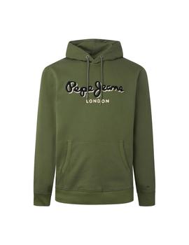 Sudadera Con Capucha Pepe Jeans Lamont Hombre Verde