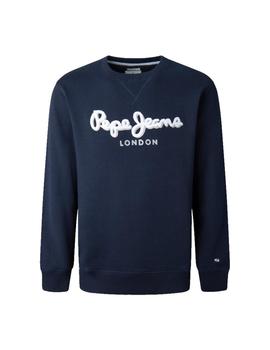 Sudadera Sin Capucha Pepe Jeans Lamont Hombre Azul