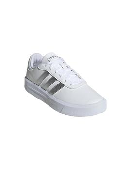 Zapatillas Adidas Court Platform Mujer Blanco