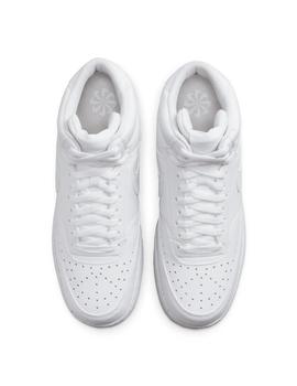 Zapatillas Nike Court Vision Mid Nn Hombre Blanco