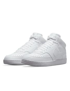Zapatillas Nike Court Vision Mid Nn Hombre Blanco