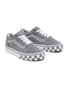 Zapatillas Vans Old Skool Junior Gris