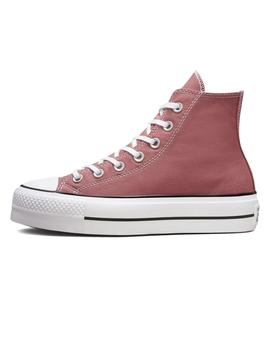 Zapatillas Converse All Star Lift High Top Mujer Rosa
