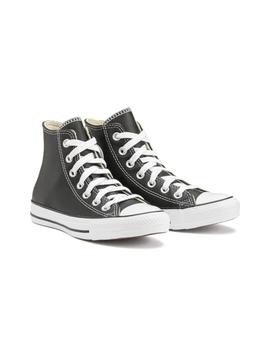 Zapatillas Converse All Star Hi Leather Mujer Negro