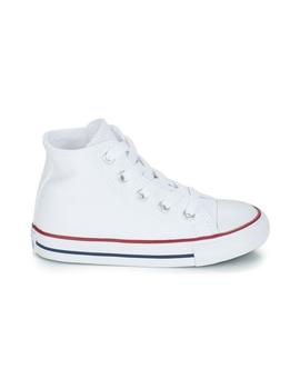 Zapatillas Converse All Star Hi Junior Blanco