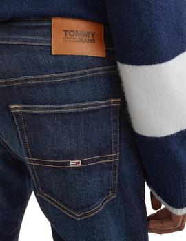 Pantalón Tommy Slim Scanton Hombre Denim