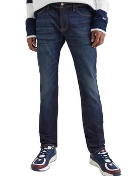 Pantalón Tommy Slim Scanton Hombre Denim