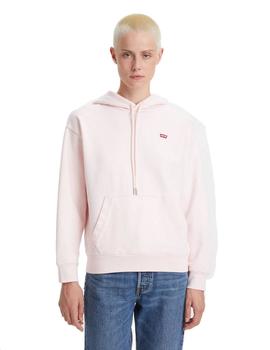 Sudadera Con Capucha Levis Standard Mujer Rosa