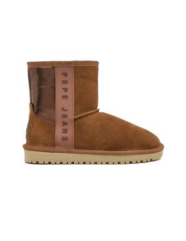 Bota Pepe Jeans Diss Bass Mujer Marrón