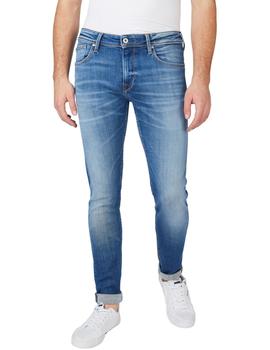 Pantalon Vaquero Pepe Jeans Finsbury Hombre Azul