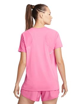 Camiseta Nike Fast Df Mujer Rosa