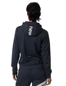 Sudadera Con Capucha New Balance Relentless Terry Mujer Gris