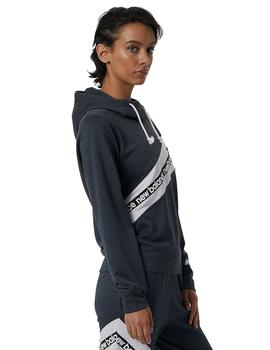 Sudadera Con Capucha New Balance Relentless Terry Mujer Gris