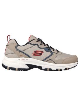 Zapatillas Skechers Hillcrest Rocky Drift Hombre Beige