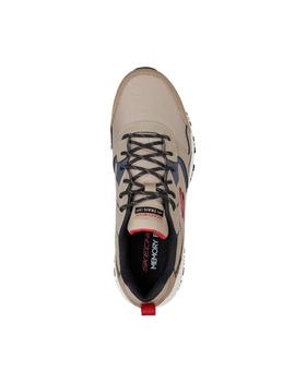 Zapatillas Skechers Hillcrest Rocky Drift Hombre Beige