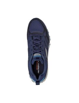 Zapatillas Skechers Hillcrest Rocky Drift Hombre Marino