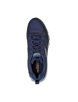 Zapatillas Skechers Hillcrest Rocky Drift Hombre Marino