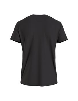 Camiseta Tommy Slim Essential Hombre Negro