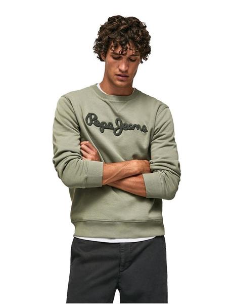 Sudadera Sin Capucha Pepe Jeans Ryan Crew Hombre Verde