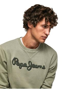 Sudadera Sin Capucha Pepe Jeans Ryan Crew Hombre Verde