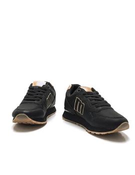 Zapatillas Mustang Joggo Classic Mujer Negro