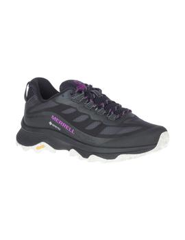 Zapatillas Merrell Moab Speed GTX Mujer Negras