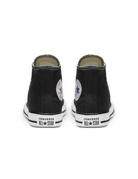 Zapatillas Converse All Star-Hi Junior Negro